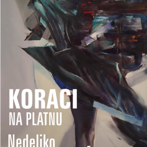 izložba „Koraci na platnu“ akademskog slikara iz Kotora, Nedeljka Simanića