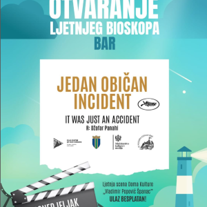 Svečano otvaranje ljetnjeg bioskopa / 21.00 Jedan običan incident
