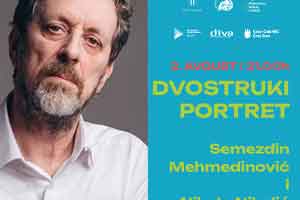 „Dvostruki portret“ Semezdina Mehmedinovića i Nikole Nikolića večeras ispred Dvorca kralja Nikole