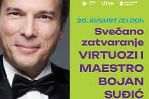 „Virtuozi“ i maestro Bojan Suđić večeras svečano zatvaraju 39. „Barski ljetopis“